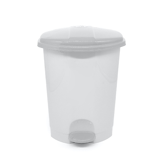 Picture of WASTE BIN 18 L CLEAN KEEPER WITH PEDAL WHITE