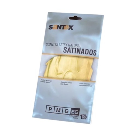 Picture of SATINADOS NATURAL LATEX GLOVES M