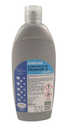 SPIRITINĖ DEZINFEKCIJOS PRIEMONĖ R SU PURKŠTUKU 250 ML paveikslėlis