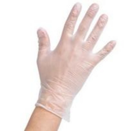 Picture of HONGRAY POWDER-FREE VINYL GLOVES M 100 PCS