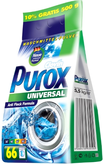 Picture of DETERGENT POWDER PUROX UNIVERSAL 5.5 KG