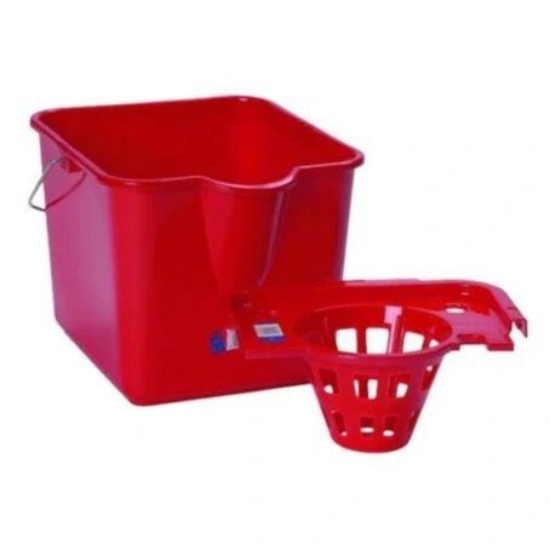 Picture of SQUARE BUCKET 12 L WITH DRAINER